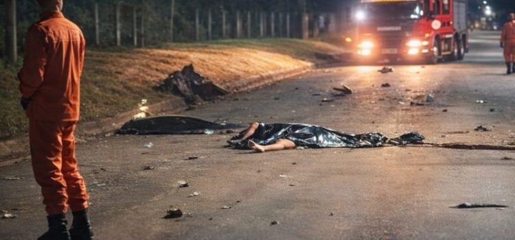 Gravíssimo acidente entre motos e carro deixa 2 mortos e feridos em estado grave no Hospital Regional; vídeo