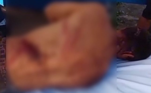 Homem é torturado com golpes de madeira e facão após briga envolvendo drogas em MT; imagens chocam