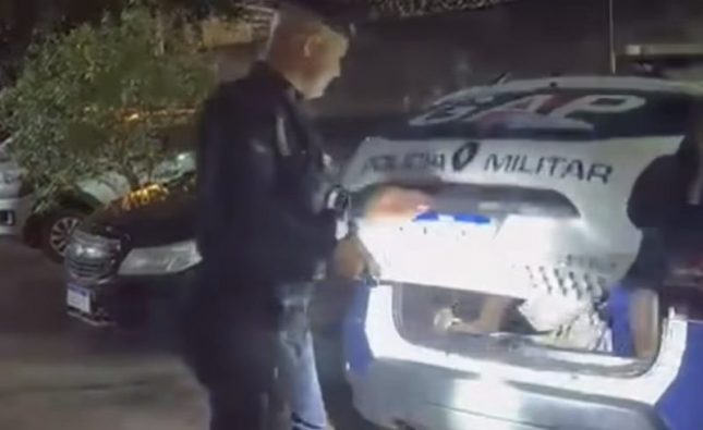 Homem tenta matar ex com golpe de punhal nas nádegas em Rondonópolis; vídeo mostra prisão