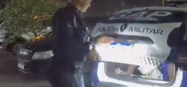 Homem tenta matar ex com golpe de punhal nas nádegas em Rondonópolis; vídeo mostra prisão