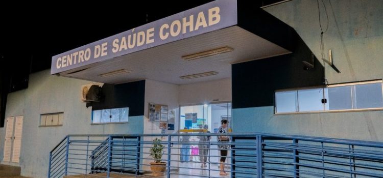 Horário estendido nas unidades de Saúde realiza quase 1.500 atendimentos