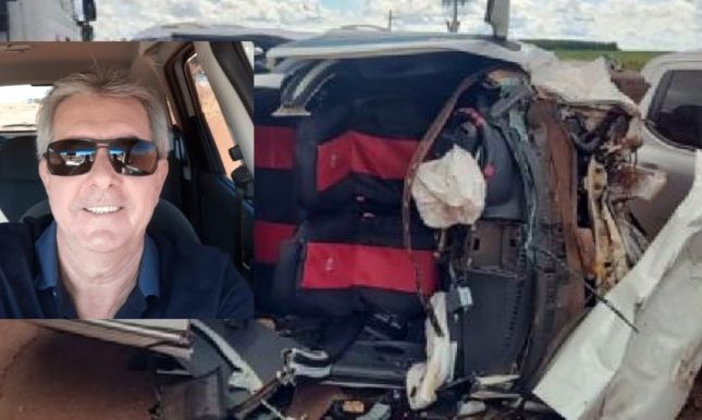 Irmão de prefeito morre em grave acidente entre ranger e carro em MT
