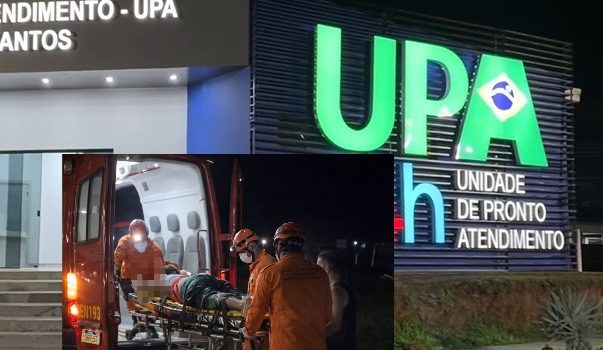 Jovem é brutalmente esfaqueado e acaba entubado na UPA; vídeo forte