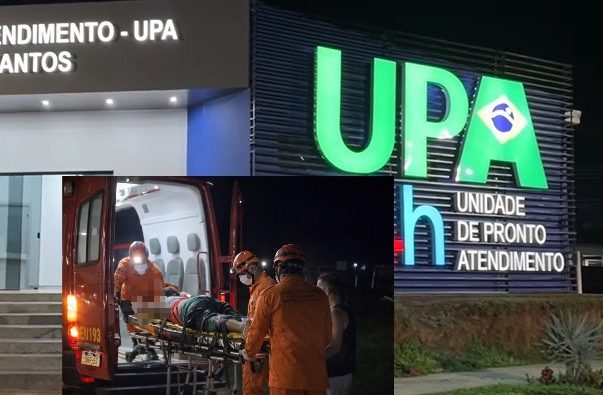 Jovem é brutalmente esfaqueado e acaba entubado na UPA; vídeo forte