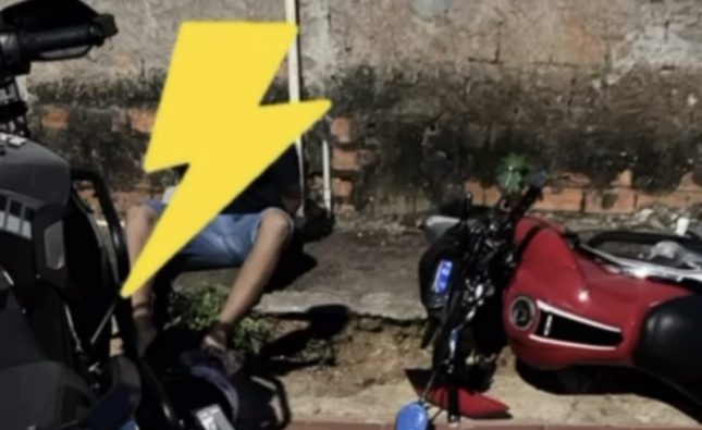 Menor ‘amostradinho’ cai durante fuga alucinante e acaba apreendido em Rondonópolis