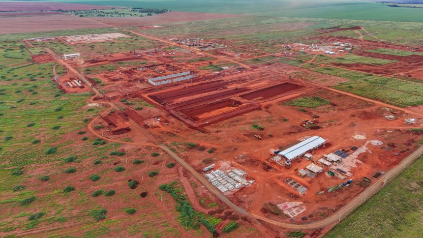 Obras da Inpasa já estão em ritmo acelerado em Rondonópolis