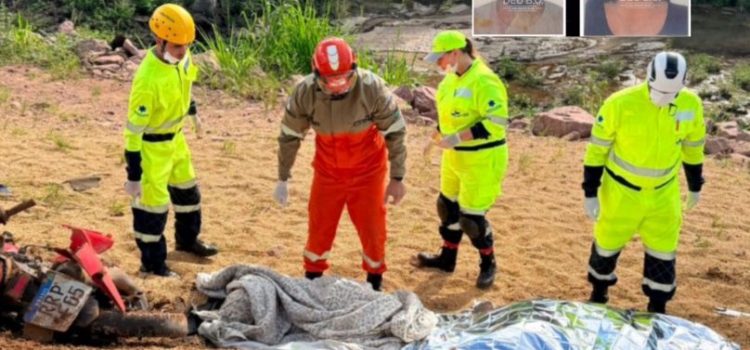 Ocupantes de moto morrem após carreta perder controle em buraco e invadir pista na BR-163; vídeo