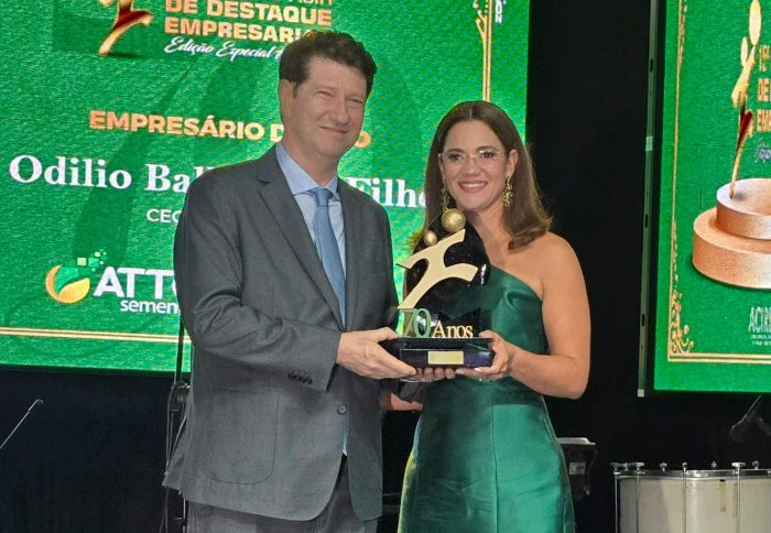 Odílio Balbinotti Filho é eleito Empresário do Ano no Prêmio ACIR Destaque Empresarial