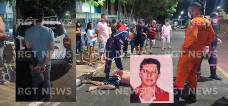 PM age rápido e prende assaltante que atropelou e matou motociclista em Rondonópolis; vídeo