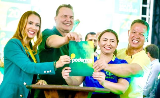 Podemos cresce em MT e aposta em Alessandra Ferreira e Kalynka como força feminina em Rondonópolis