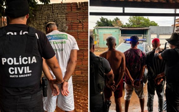 Rondonópolis Segura: Polícia Civil parte pra cima do CV e cumpre 43 mandados em megaoperação; vídeo