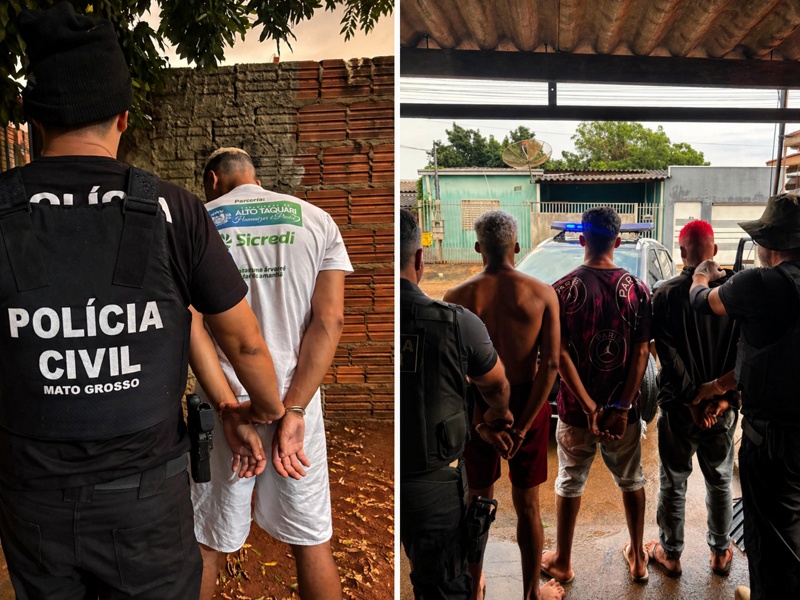 Rondonópolis Segura: Polícia Civil parte pra cima do CV e cumpre 43 mandados em megaoperação; vídeo