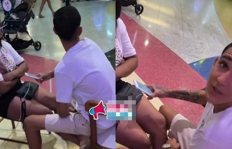 Tarólogo flagra namorado de rolo com mulher em shopping e da traição vídeo viraliza