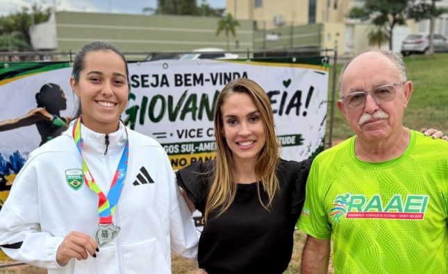 Vereadora Kalynka celebra conquista de atleta de Rondonópolis nos Jogos Sul-Americanos da Juventude