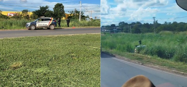 Vídeo impressionante mostra PMs trocando tiros com criminoso armado em rodovia de MT