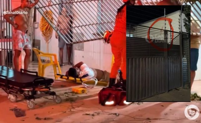 Vídeo mostra acidente em que perna de DJ foi decepada e arremessada por metros em MT; vítima morreu