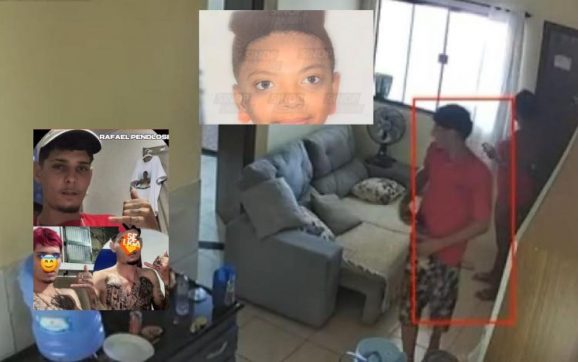 Vídeo mostra criminoso entrando na casa de jovem antes de assassiná-la em MT; PM faz caçada