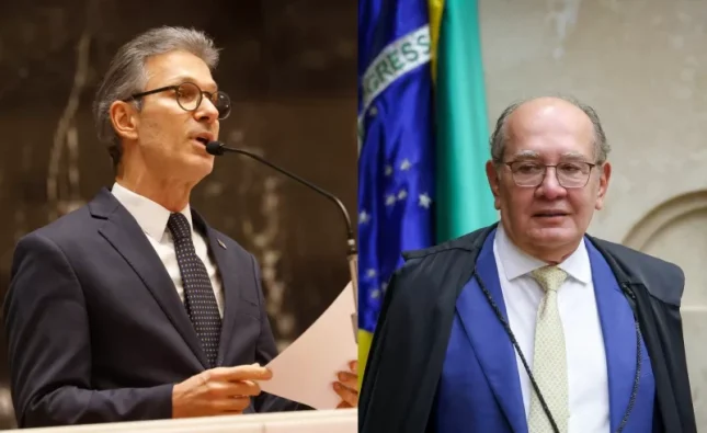 Zema dá resposta afiada e ‘enquadra’ ministro Gilmar Mendes: “Não vai me intimidar desse jeito”