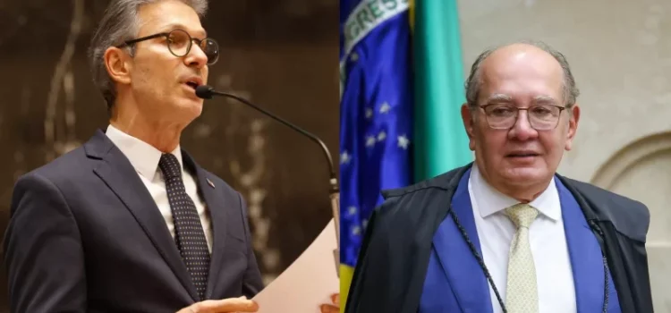Zema dá resposta afiada e ‘enquadra’ ministro Gilmar Mendes: “Não vai me intimidar desse jeito”