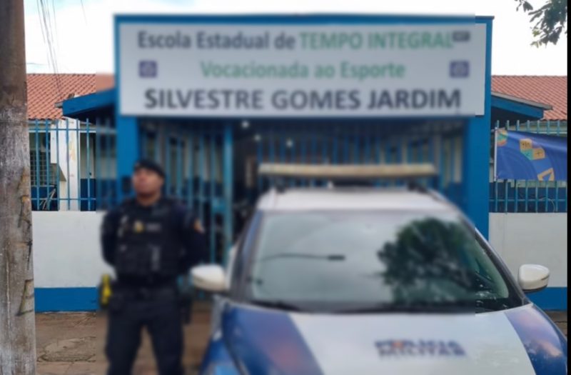 Aluno chega atrasado, se recusa a cantar o Hino Nacional e xinga militares em escola de Rondonópolis