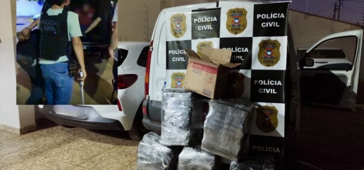 Casa cai para o CV em Rondonópolis e PC desmonta “central da maconha” com prejuízo milionário ao crime; vídeo