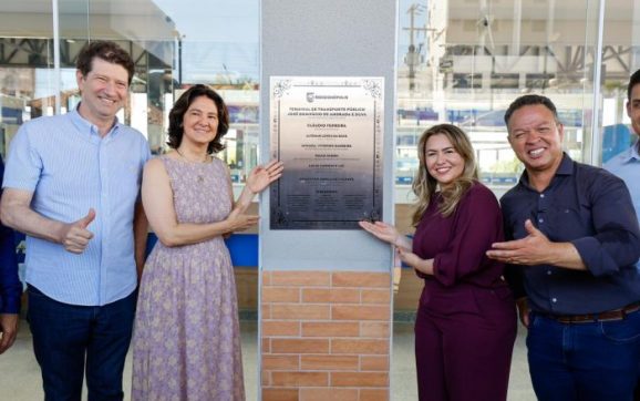 Casal Balbinotti acompanha inauguração do novo terminal de Rondonópolis e recebe reconhecimento de lideranças locais