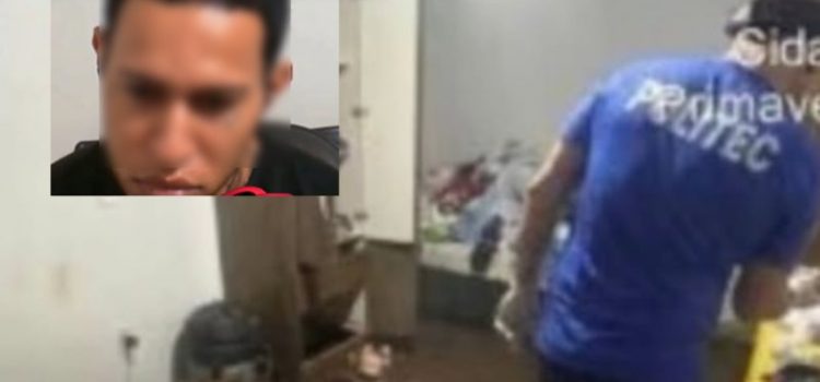 Cena de terror: assista ao depoimento de homem suspeito de matar e estuprar enteada de 3 anos em MT
