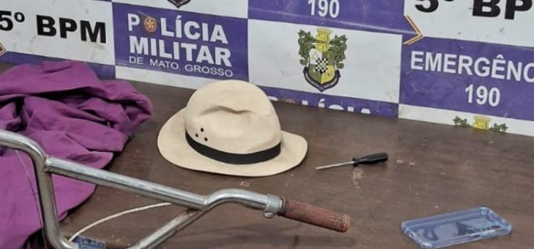 Criminoso mantém criança em cárcere privado, rouba casa e ameaça matar PMs em Rondonópolis