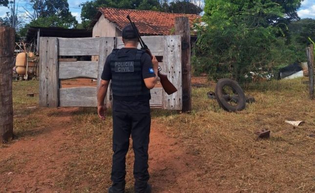 DERF de Rondonópolis fecha o cerco contra lunático armado acusado de aterrorizar e extorquir moradores