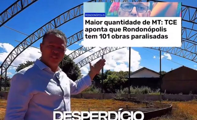 Deixando para trás pecha de “cidade das obras paradas”, Cláudio anuncia recomeço de construção de área de lazer; vídeo
