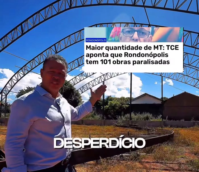Deixando para trás pecha de “cidade das obras paradas”, Cláudio anuncia recomeço de construção de área de lazer; vídeo