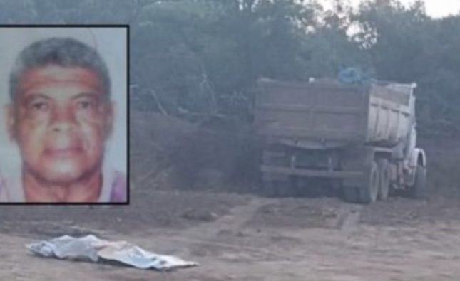 Idoso morre após ser esmagado pelo próprio caminhão ao tentar evitar acidente em MT