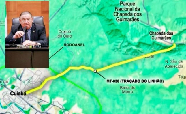 Luta de Nininho, governador anuncia pavimentação de novo trecho da MT-030 rumo a Chapada dos Guimarães