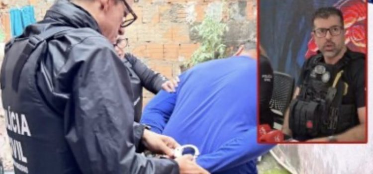 Maníaco é preso por amarrar filha com cinta para estruprá-la em MT