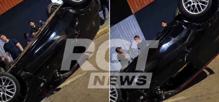 Mini Cooper capota após atingir Corolla Cross na Dom Pedro II em Rondonópolis; vídeo