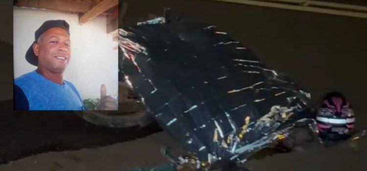 Motociclista morre após bater na traseira de carreta próximo da Mata Grande em Rondonópolis; vídeo