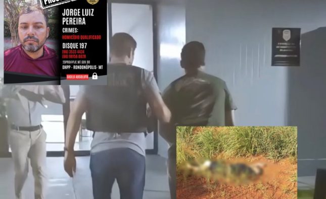 PC caça envolvido em execução brutal na Galileia e prende comparsa de facção em Rondonópolis; assista a prisão