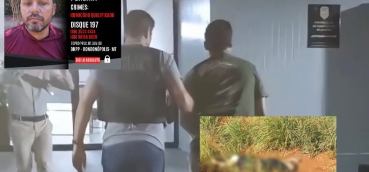 PC caça envolvido em execução brutal na Galileia e prende comparsa de facção em Rondonópolis; assista a prisão