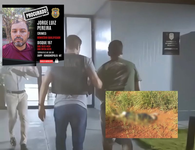 PC caça envolvido em execução brutal na Galileia e prende comparsa de facção em Rondonópolis; assista a prisão