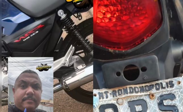 PM caça motos do “grau” e do “ran dan dan” e acaba com festa de dupla em Rondonópolis; vídeo