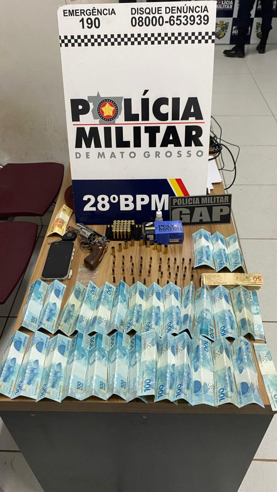 Playboy do agro em Hilux dá tiros perto de crianças, enfrenta a PM e cai com arsenal