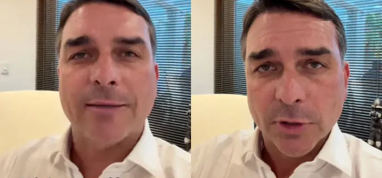 “Vamos separar os bandidos dos inocentes”, diz Flávio Bolsonaro ao pedir CPI do Banco Master