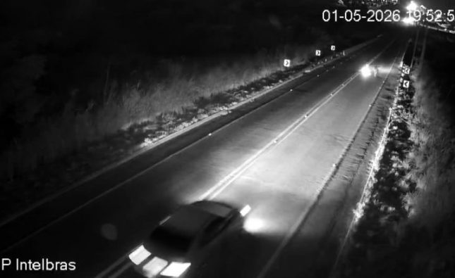 Vídeo mostra colisão entre motos que deixou motociclista com ferimentos graves em Rondonópolis