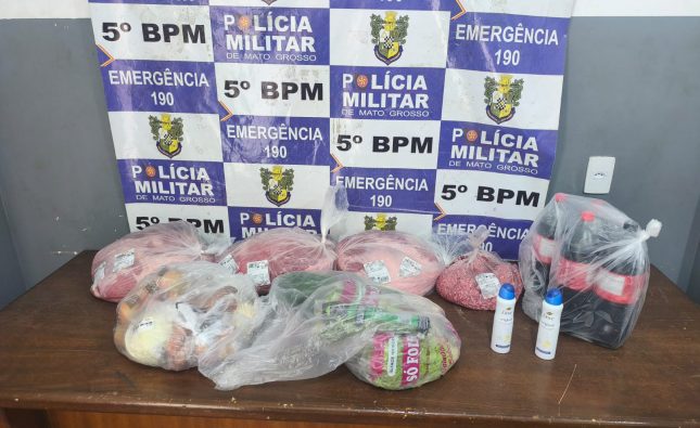 ‘Malandro’ troca etiquetas para levar carnes nobres e acaba preso em supermercado de Rondonópolis