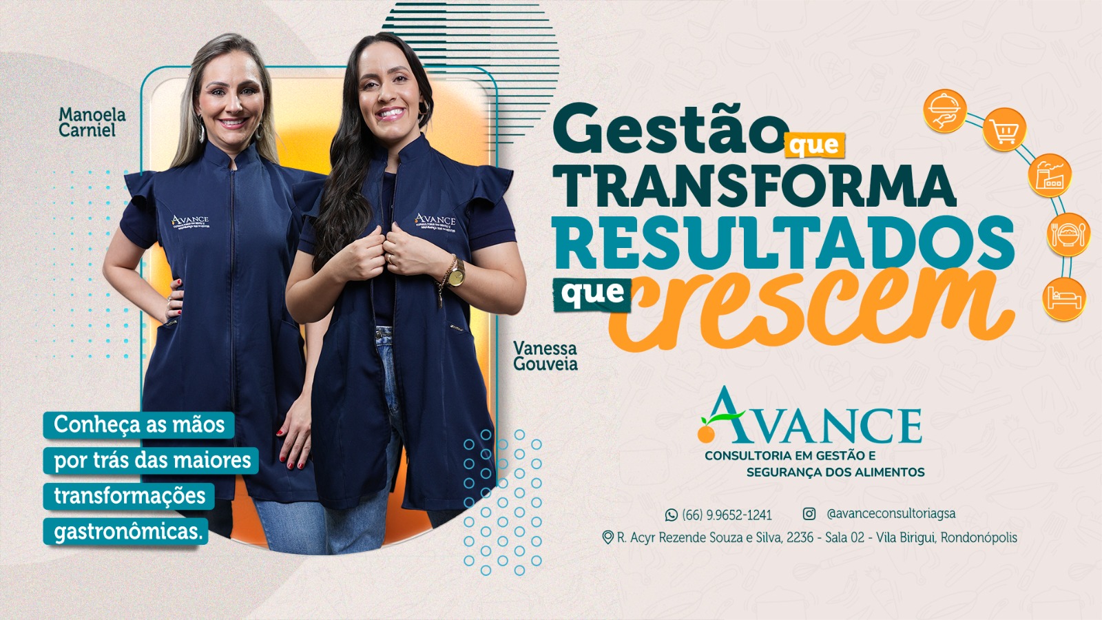 AVANCE Consultoria: empresa liderada pelas empresárias Vanessa e Manoela consolida-se como braço estratégico para empresas no setor de alimentos de MT