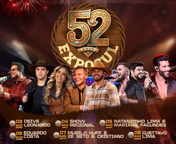 Corra antes de acabar: Exposul libera vendas com Open Brahma, bangalôs e shows gigantes