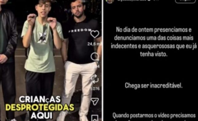 Ex-deputado de MT flagra orgia em parque público e grava tudo; assista