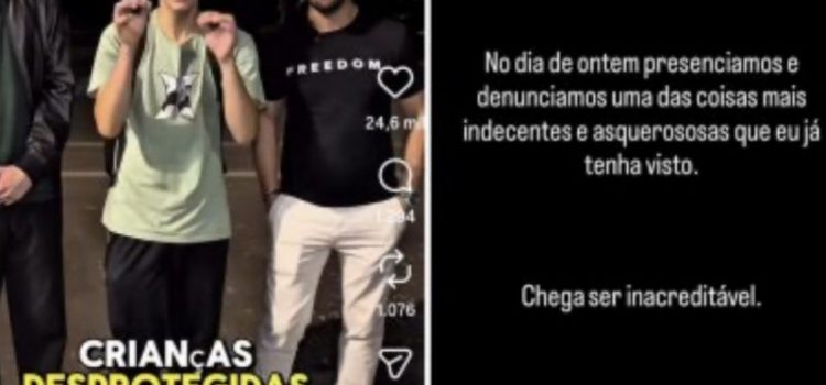Ex-deputado de MT flagra orgia em parque público e grava tudo; assista