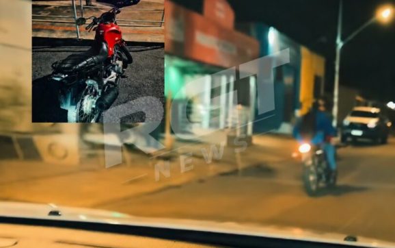 Faccionado tenta atropelar PM e quase atinge ciclista após perseguição frenética em Rondonópolis; vídeo