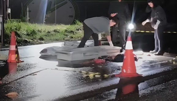 Homem morre ao ser atropelado e ter o corpo dilacerado por caminhão na BR-364; vídeo
